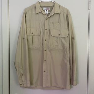 Men’s outdoors button down shirt